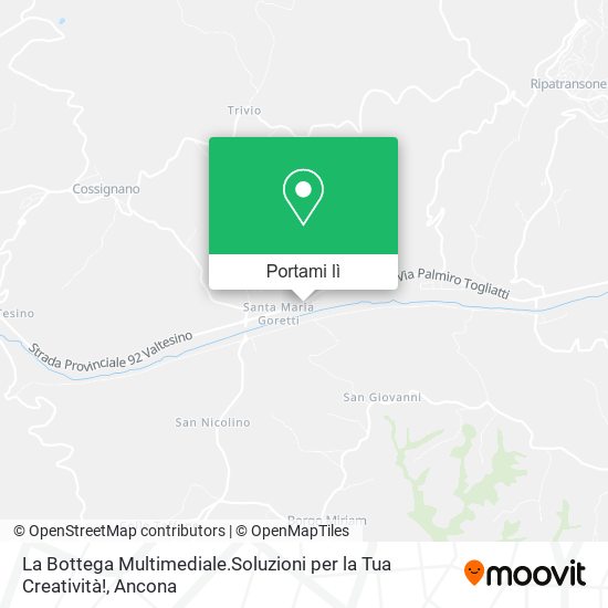 Mappa La Bottega Multimediale.Soluzioni per la Tua Creatività!