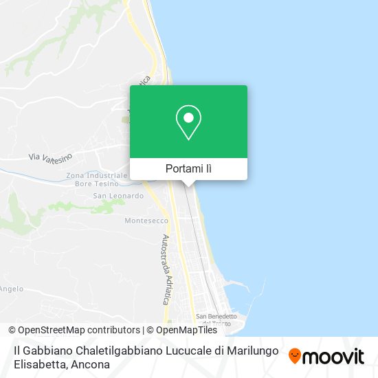Mappa Il Gabbiano Chaletilgabbiano Lucucale di Marilungo Elisabetta