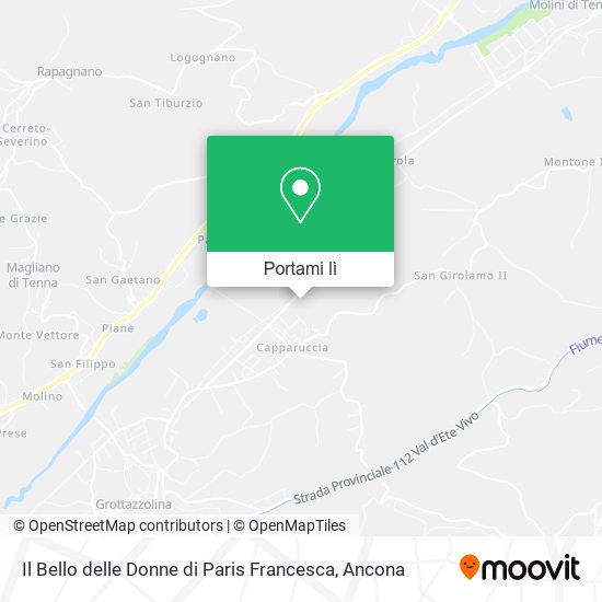 Mappa Il Bello delle Donne di Paris Francesca
