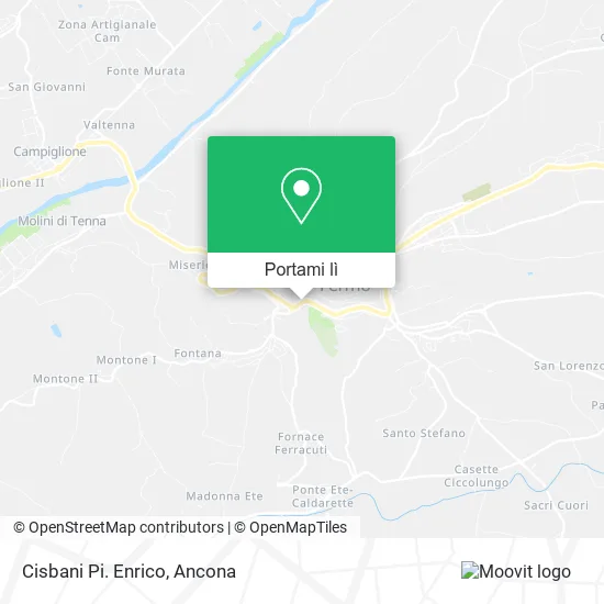 Mappa Cisbani Pi. Enrico