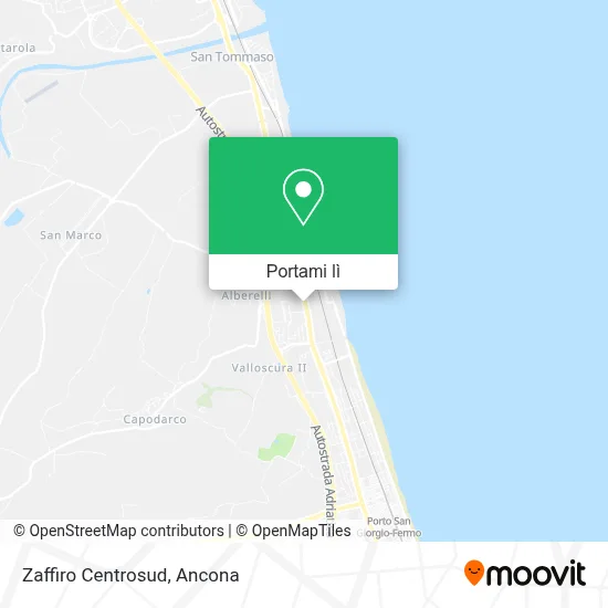 Mappa Zaffiro Centrosud