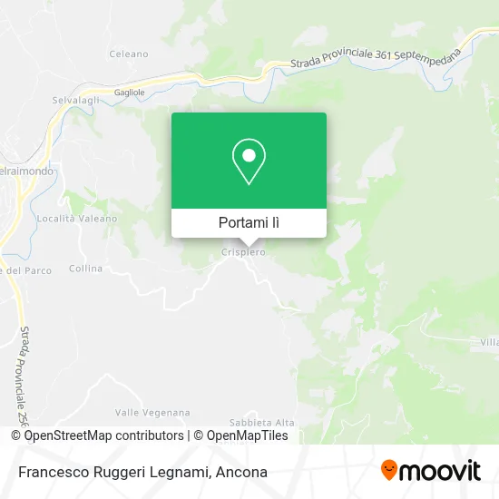 Mappa Francesco Ruggeri Legnami