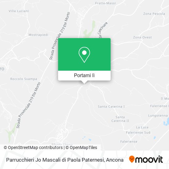 Mappa Parrucchieri Jo Mascali di Paola Paternesi