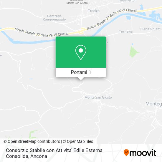 Mappa Consorzio Stabile con Attivita' Edile Esterna Consolida