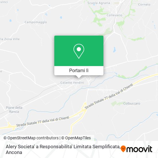 Mappa Alery Societa' a Responsabilita' Limitata Semplificata