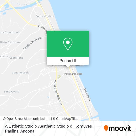 Mappa A Esthetic Studio Aesthetic Studio di Komuves Paulina