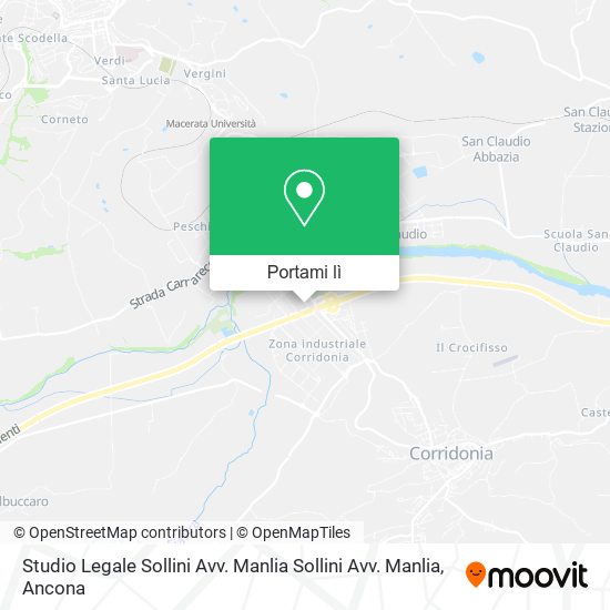 Mappa Studio Legale Sollini Avv. Manlia Sollini Avv. Manlia