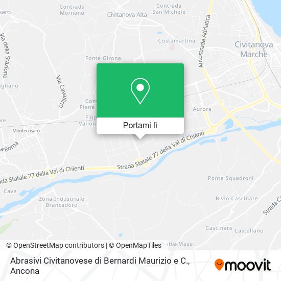 Mappa Abrasivi Civitanovese di Bernardi Maurizio e C.