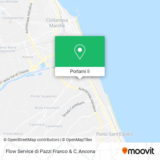 Mappa Flow Service di Pazzi Franco & C
