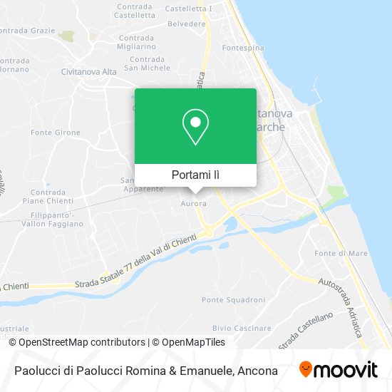 Mappa Paolucci di Paolucci Romina & Emanuele