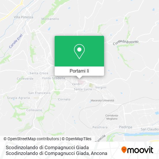 Mappa Scodinzolando di Compagnucci Giada Scodinzolando di Compagnucci Giada