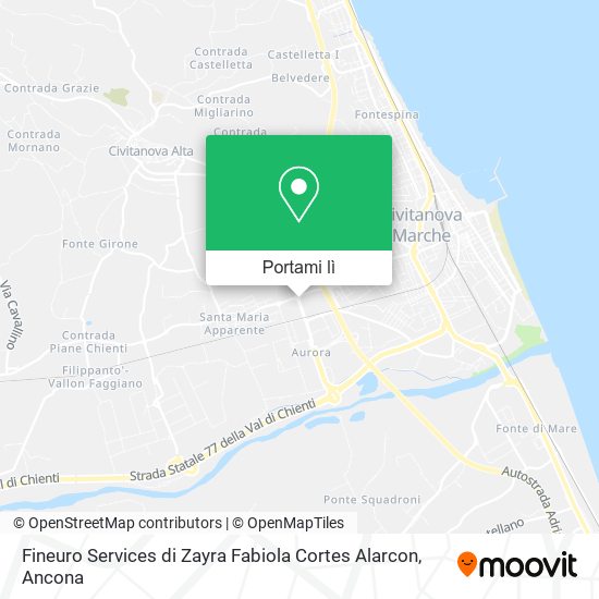 Mappa Fineuro Services di Zayra Fabiola Cortes Alarcon