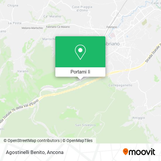 Mappa Agostinelli Benito