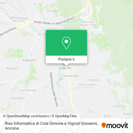 Mappa Rias Informatica di Cola Simone e Vignoli Giovanni