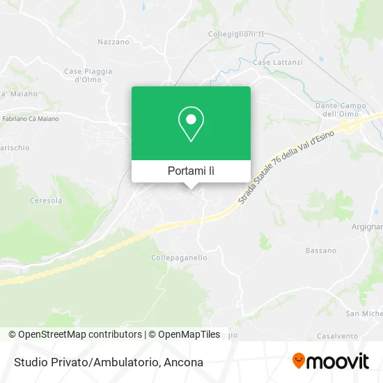 Mappa Studio Privato/Ambulatorio