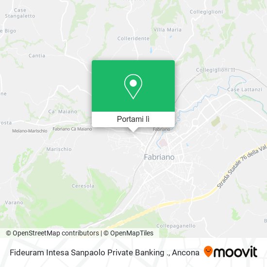 Mappa Fideuram Intesa Sanpaolo Private Banking .
