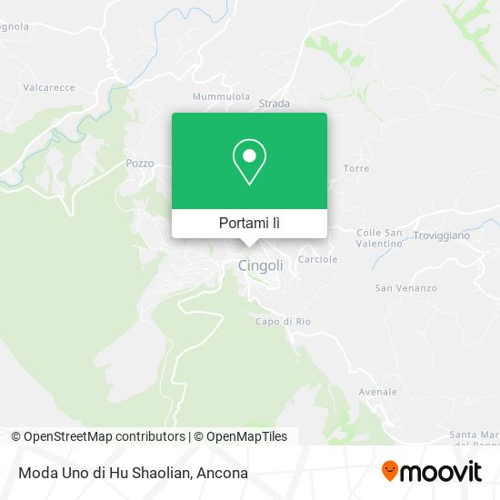 Mappa Moda Uno di Hu Shaolian
