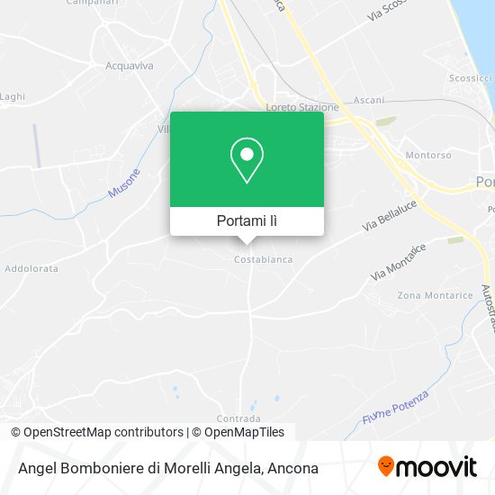 Mappa Angel Bomboniere di Morelli Angela