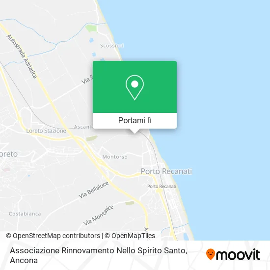 Mappa Associazione Rinnovamento Nello Spirito Santo