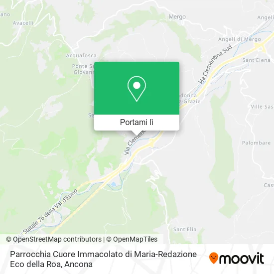 Mappa Parrocchia Cuore Immacolato di Maria-Redazione Eco della Roa
