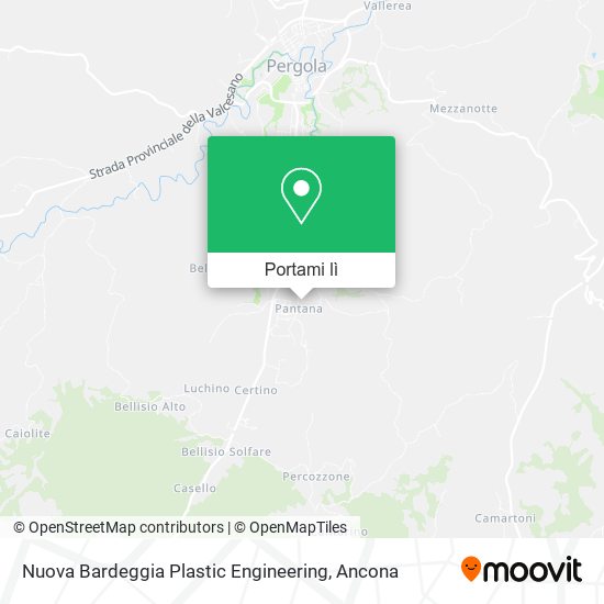 Mappa Nuova Bardeggia Plastic Engineering