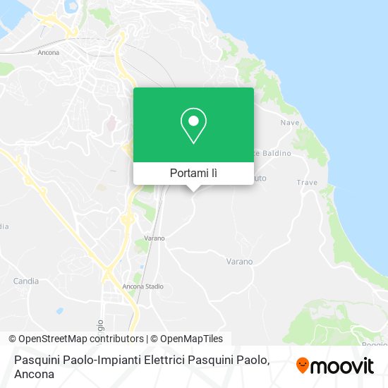 Mappa Pasquini Paolo-Impianti Elettrici Pasquini Paolo