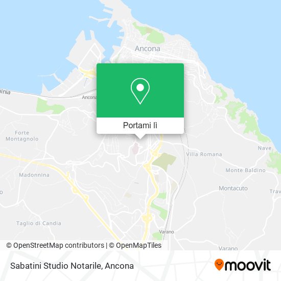 Mappa Sabatini Studio Notarile