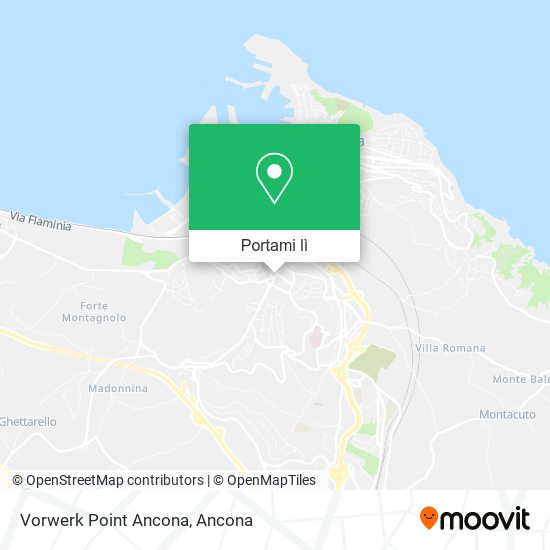 Mappa Vorwerk Point Ancona