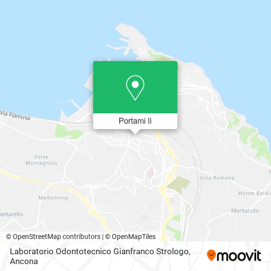 Mappa Laboratorio Odontotecnico Gianfranco Strologo