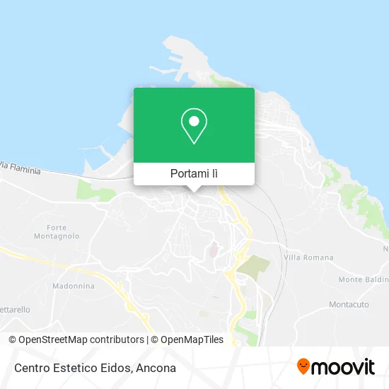 Mappa Centro Estetico Eidos