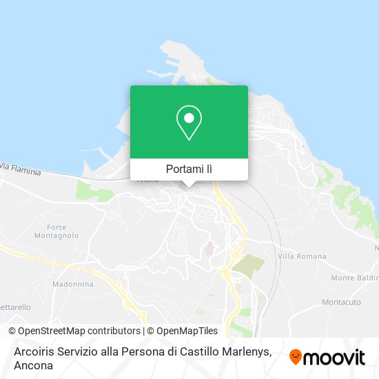 Mappa Arcoiris Servizio alla Persona di Castillo Marlenys