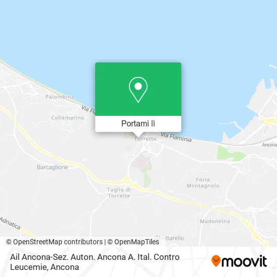 Mappa Ail Ancona-Sez. Auton. Ancona A. Ital. Contro Leucemie