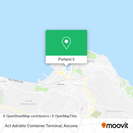 Mappa Act Adriatic Container Terminal