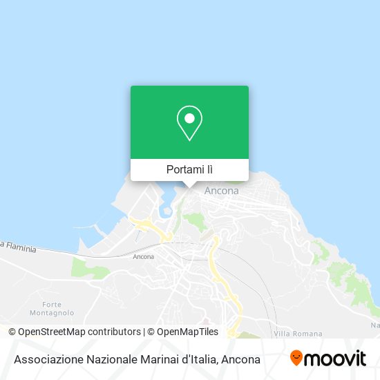 Mappa Associazione Nazionale Marinai d'Italia