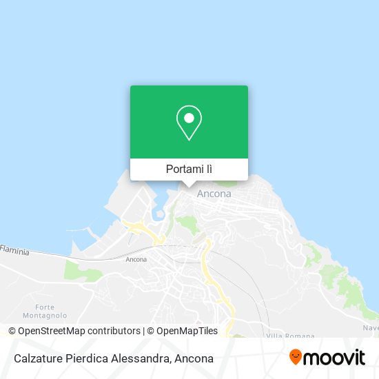 Mappa Calzature Pierdica Alessandra