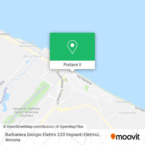 Mappa Barbanera Giorgio Elettro 220 Impianti Elettrici