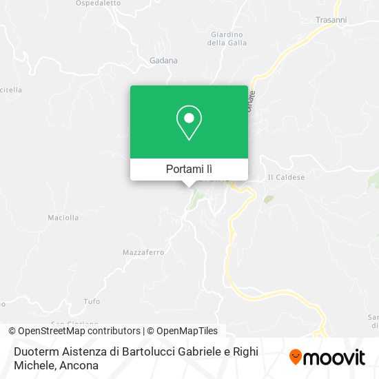 Mappa Duoterm Aistenza di Bartolucci Gabriele e Righi Michele