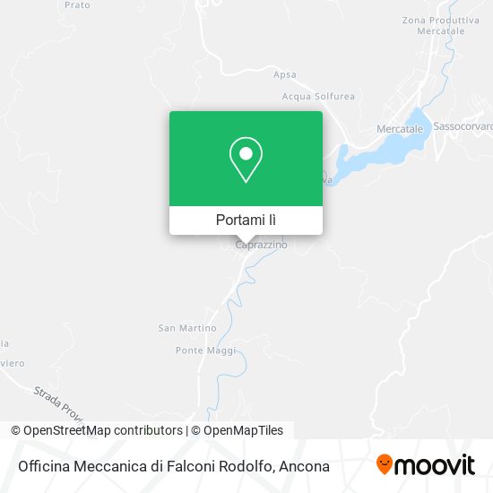 Mappa Officina Meccanica di Falconi Rodolfo