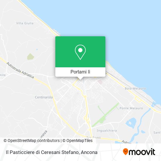 Mappa Il Pasticciere di Ceresani Stefano