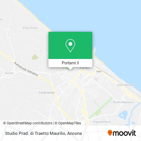Mappa Studio Prad. di Traetto Maurilio