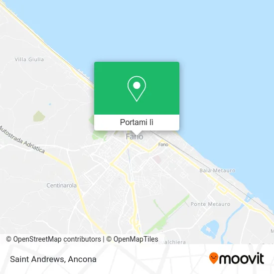 Mappa Saint Andrews