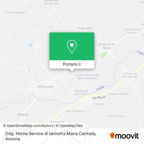 Mappa Odg. Home Service di Iannotta Maria Carmela