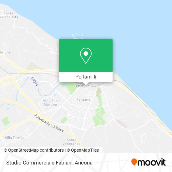 Mappa Studio Commerciale Fabiani