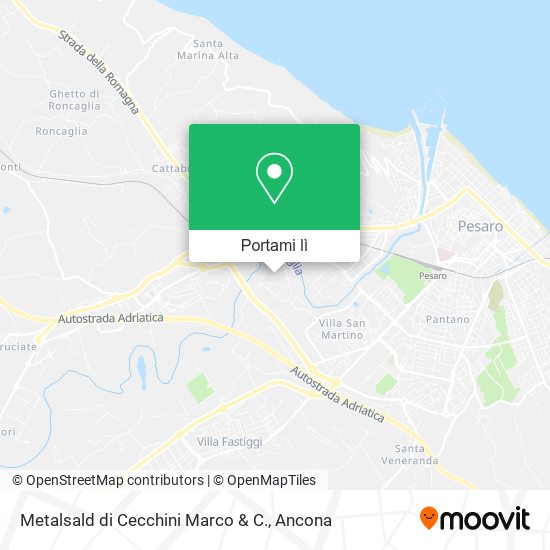 Mappa Metalsald di Cecchini Marco & C.