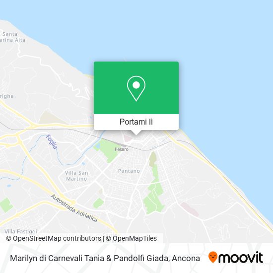 Mappa Marilyn di Carnevali Tania & Pandolfi Giada