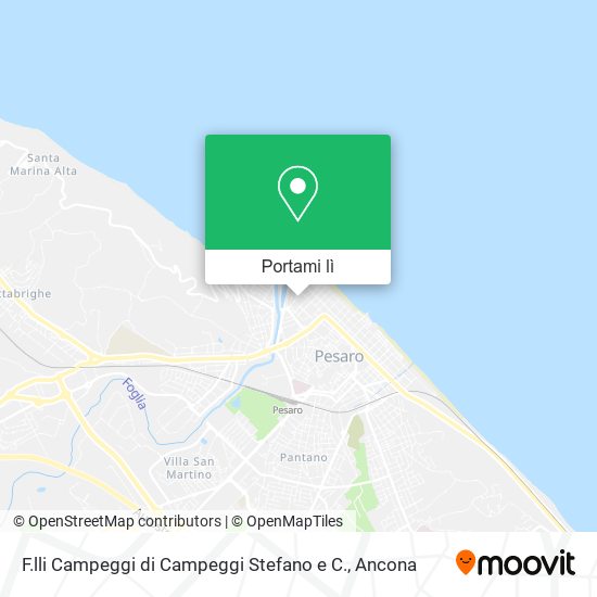 Mappa F.lli Campeggi di Campeggi Stefano e C.