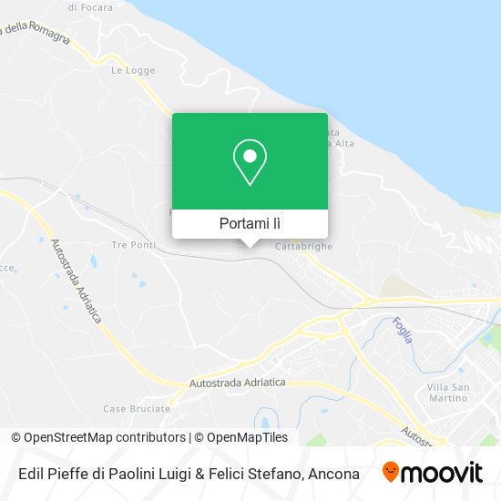 Mappa Edil Pieffe di Paolini Luigi & Felici Stefano