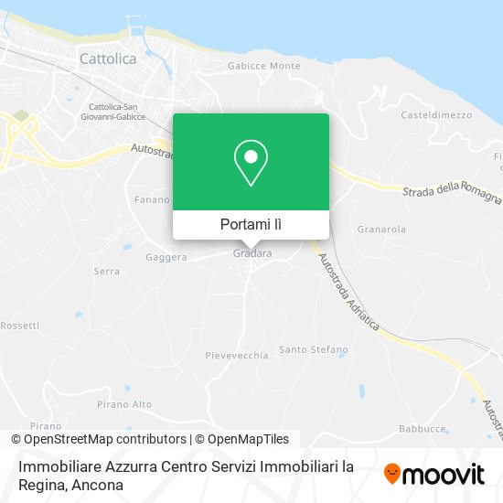 Mappa Immobiliare Azzurra Centro Servizi Immobiliari la Regina