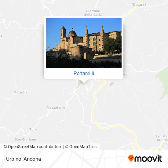 Mappa Urbino