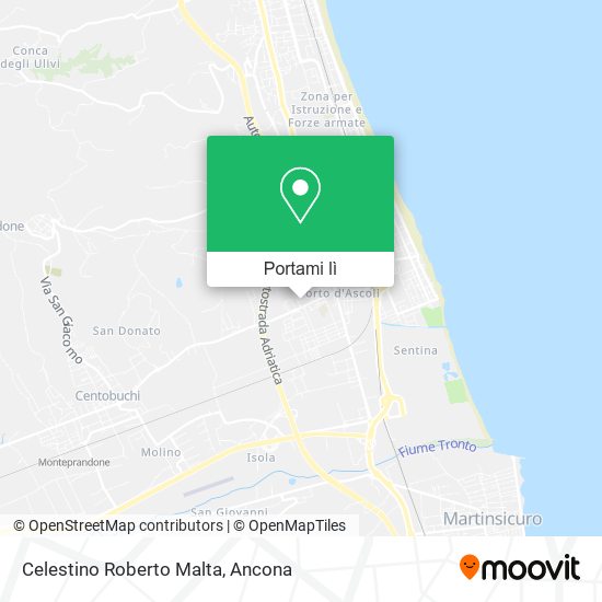 Mappa Celestino Roberto Malta